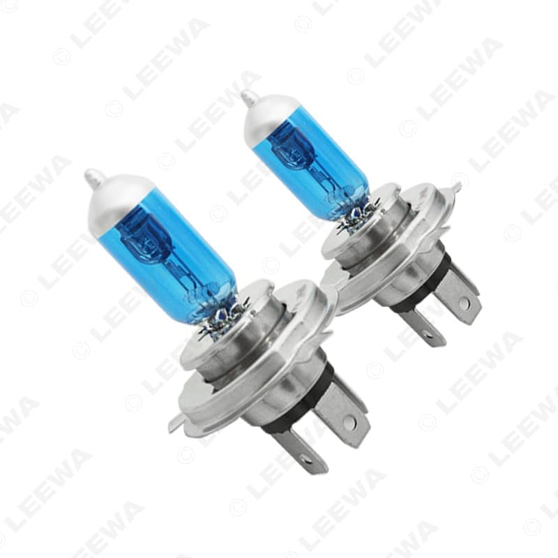 Super white light car headlight halogen bulb 12V car quartz light H1 H3 H4 9006 9007 more 4