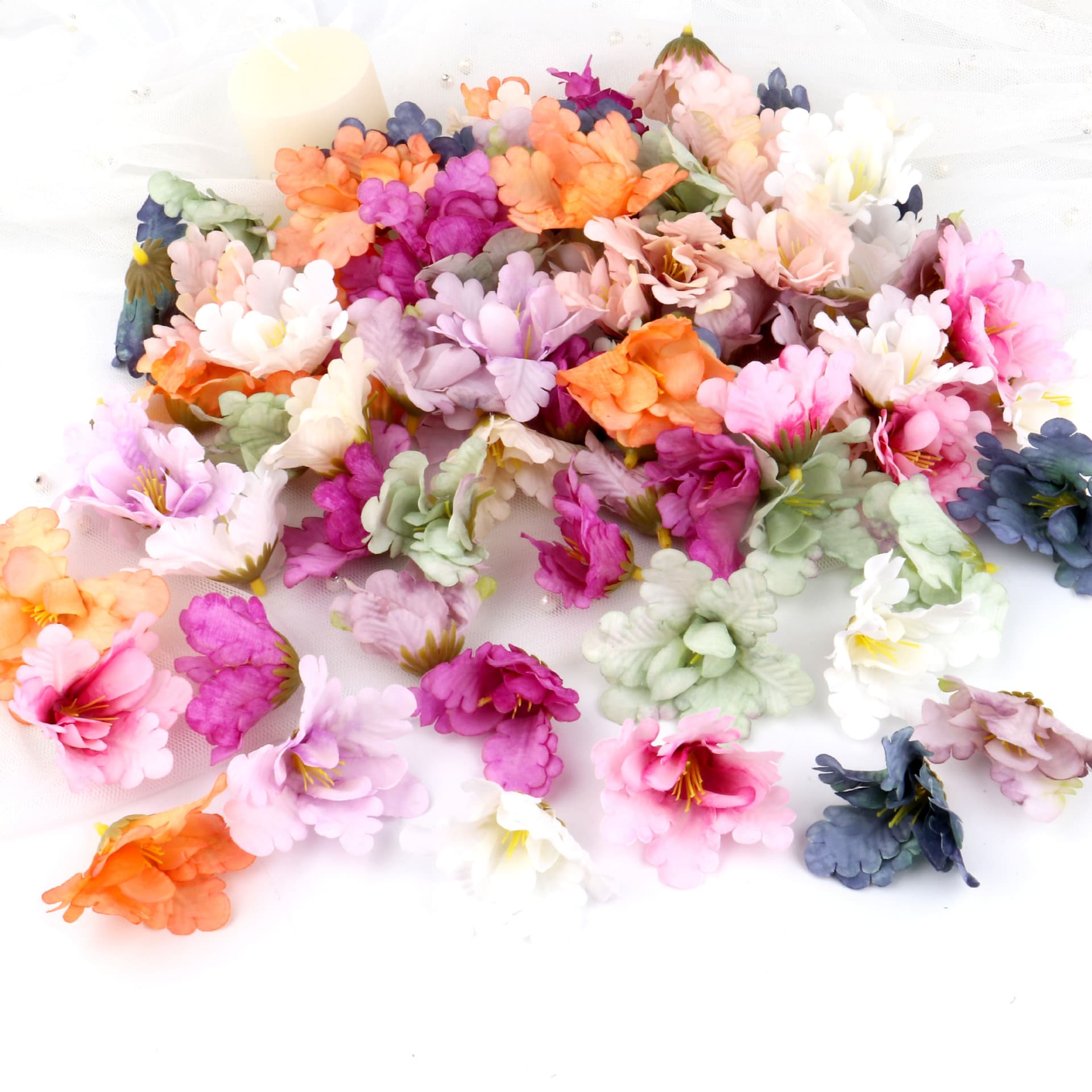Hair accessory, accessories handmade, orchid, flowered, DIY 2