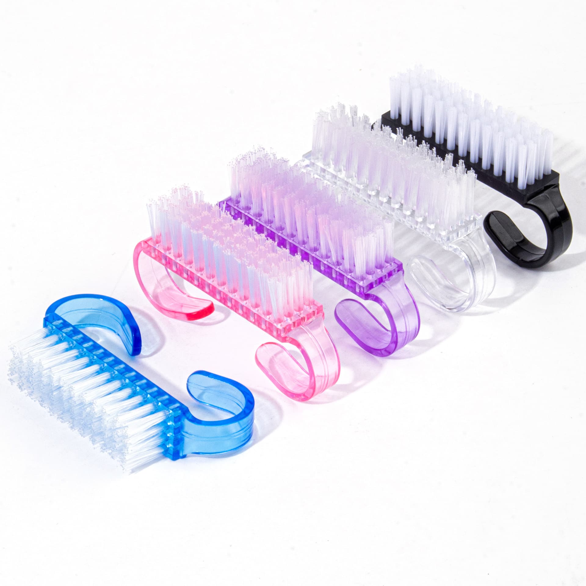 Small plastic brush for manicure, manicure tools set, direct factory sales 4