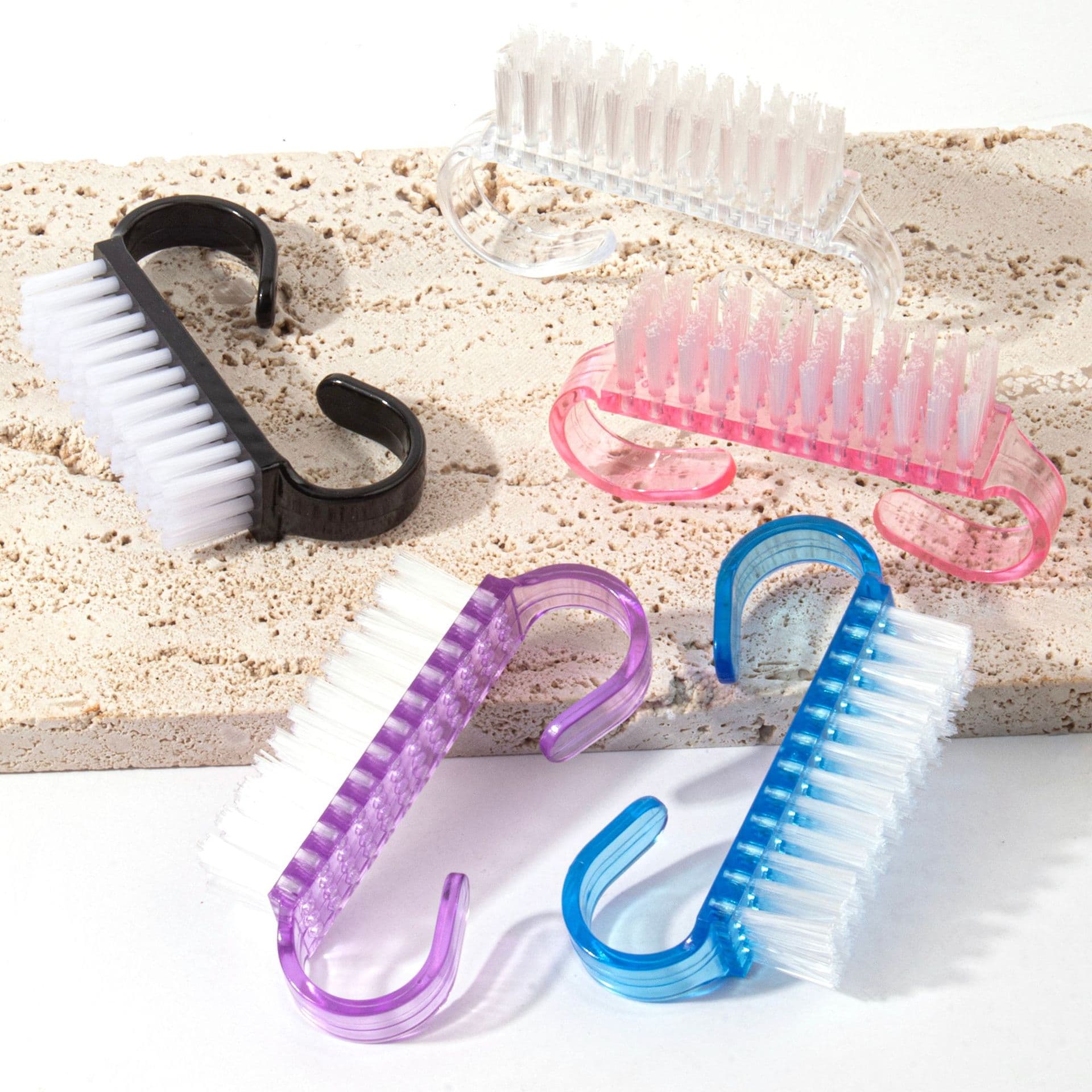 Small plastic brush for manicure, manicure tools set, direct factory sales