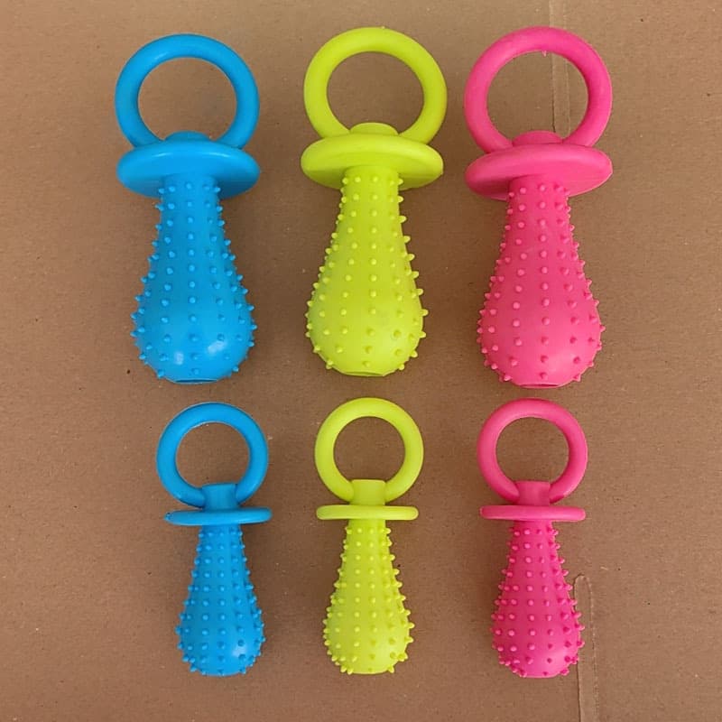 Small toy, interactive pacifier for training, makes sounds, pet 3