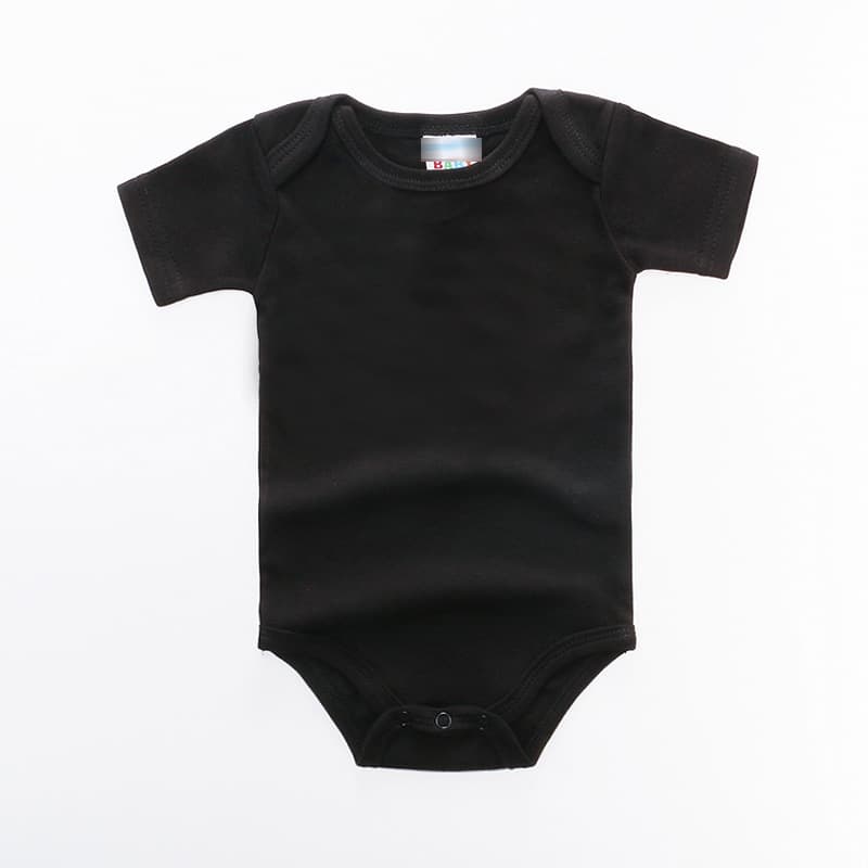 (Cross-border trading), children's overall for new born, summer solid color bodysuit, with short sleeve 4