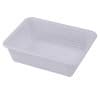 White rectangular stand, storage box 4