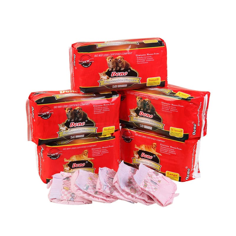 DONO Dog Sanitary Pants - Disposable Pet Diapers 5