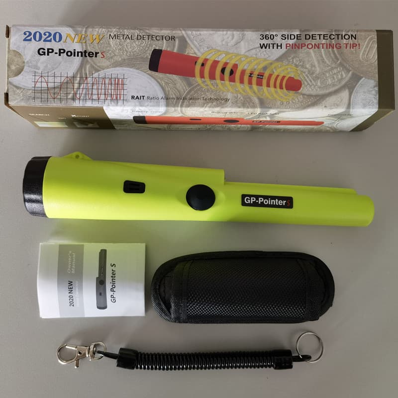 The new handheld metal detector positioning rod green orange and black three-color optional GP-POINTER S 2