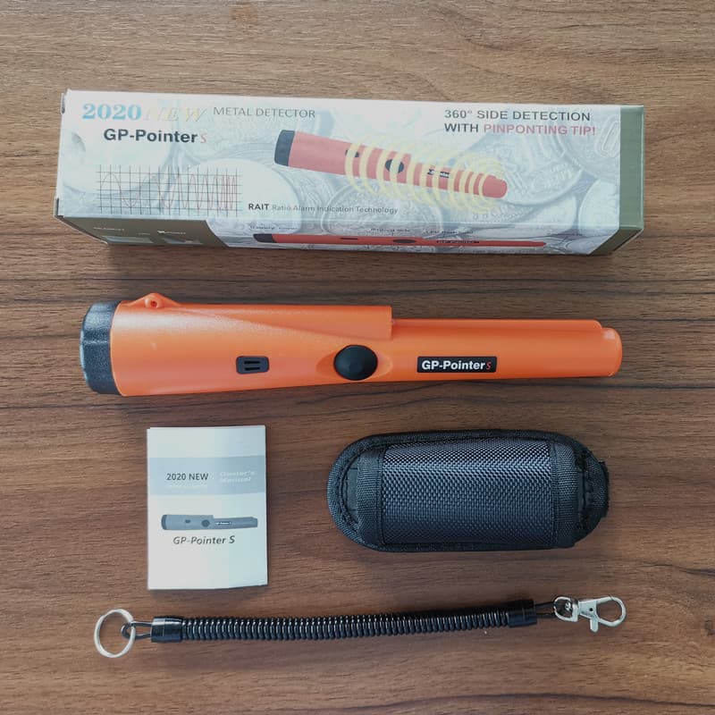 The new handheld metal detector positioning rod green orange and black three-color optional GP-POINTER S 3