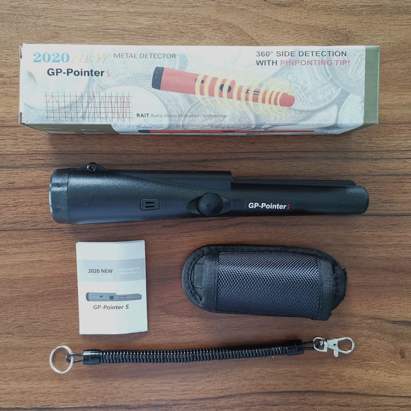 The new handheld metal detector positioning rod green orange and black three-color optional GP-POINTER S 4