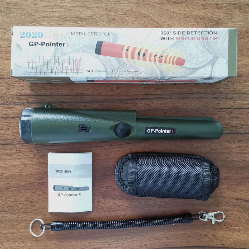 The new handheld metal detector positioning rod green orange and black three-color optional GP-POINTER S 5
