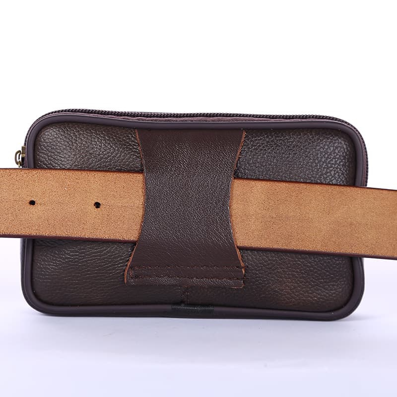 Waterproof fashionable belt bag for elderly, universal key bag, for middle age 5
