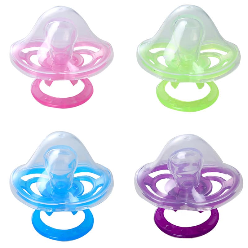 佳宝 Children's silicone chewy pacifier for mother and baby 2