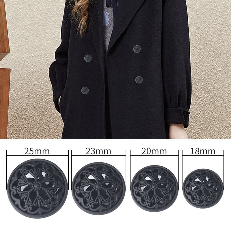 Suit metal buttons Golden hollow flower button button ladies Xiaoxi clothes buckle buckle 3