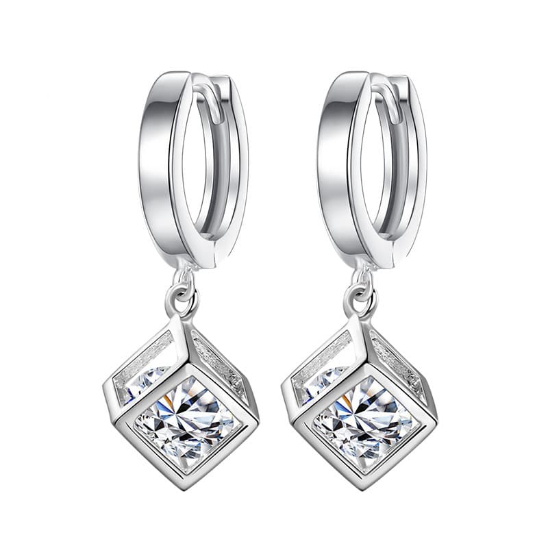 (Wholesale), cute earrings, Rubik's cube, accessory, women's style, Korean style, South Korea 5