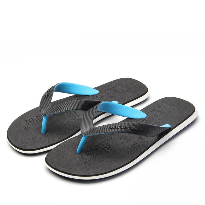 Flip flops, non-slip rubber beach casual men's slippers, high-quality style, suitable for outdoor wear 5