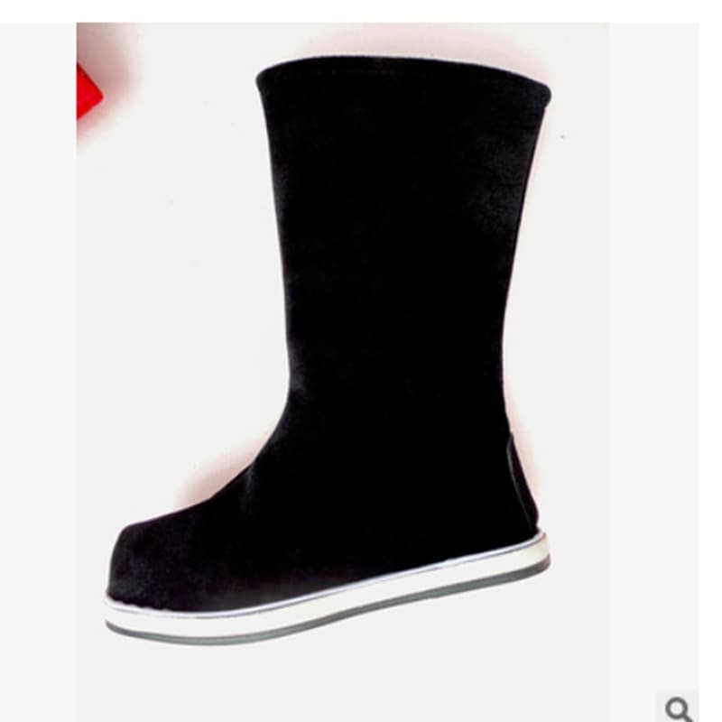 22 years of Chinese New Year, costume boots, costumes, men and women boots black red and white martial arts costume shoes, master boots, the same boots 5