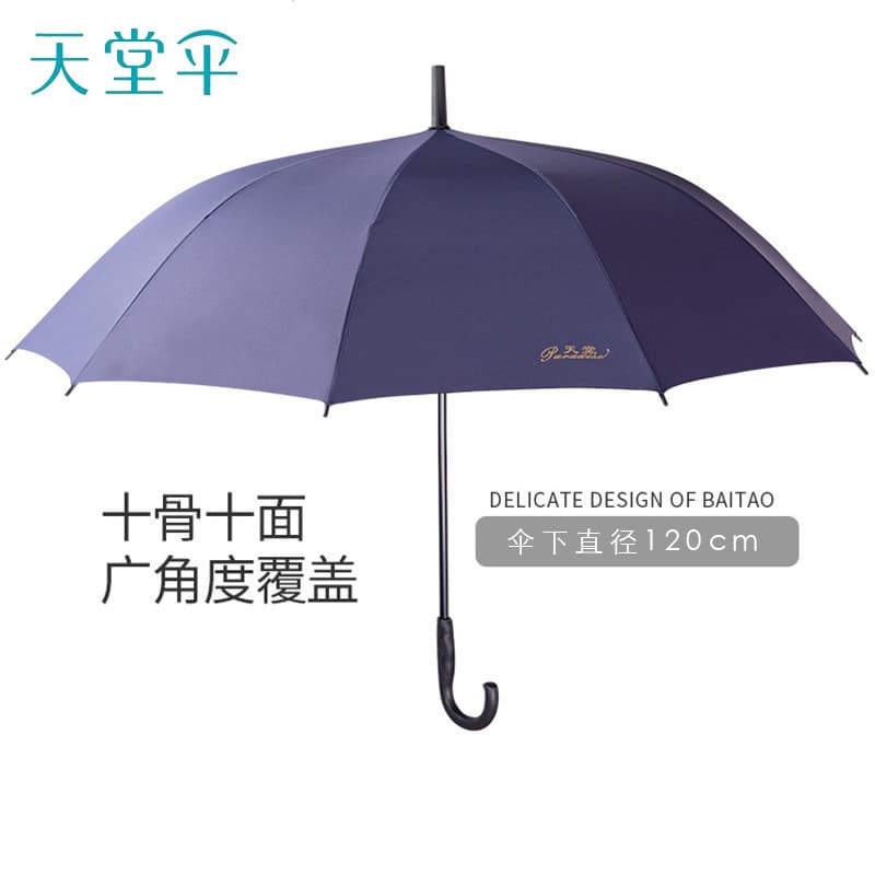 Paradise Umbrella 193E Automatic Long-Handle Business Umbrella with Logo Print 4