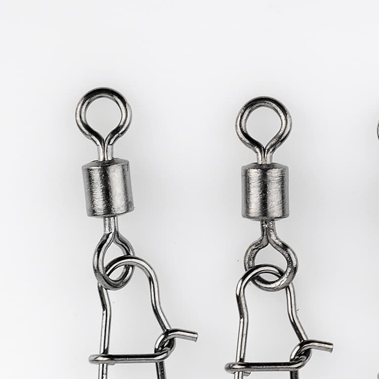 Fishing Swivel with Pin - Copper Steel Connector 2