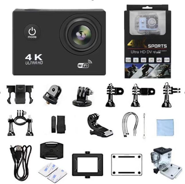 Outdoor Sports Camera 4K WIFI Sports DV HD Waterproof Diving Camera Action Camera 4