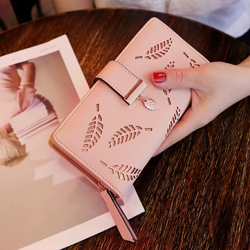 Long wallet, small clutch bag, shoulder bag with zipper, Korean style 3
