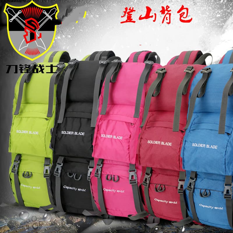 Climbing waterproof backpack for leisure, wear-resistant sports travel bag, with your logo imprint 3