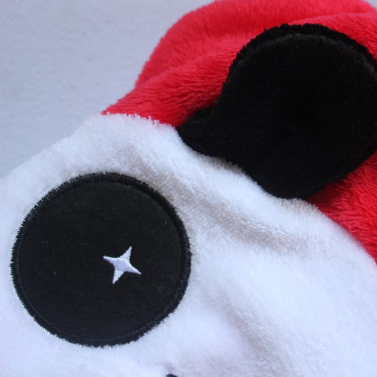 Autumn and winter new pet clothing Chinese red pet panda transformation clothing manufacturer direct sales dog clothing spot wholesale 5