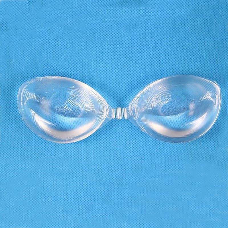 Supporting invisible bra, silicone straps, nipple stickers for bride, increased thickness, strapless 1