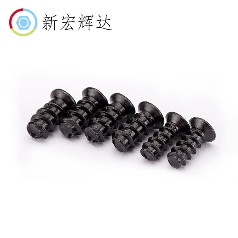 Factory direct nickel-plated KA computer case screw M4-M5KB Calf-headed fan small cross flat tail screw 2