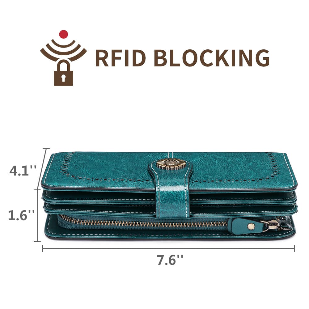 (Cross-border trading), anti-magnetic wallet, capacious bag, Korean style 2