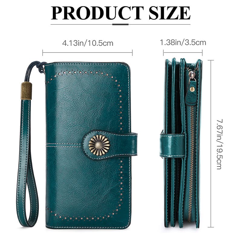 (Cross-border trading), anti-magnetic wallet, capacious bag, Korean style 4