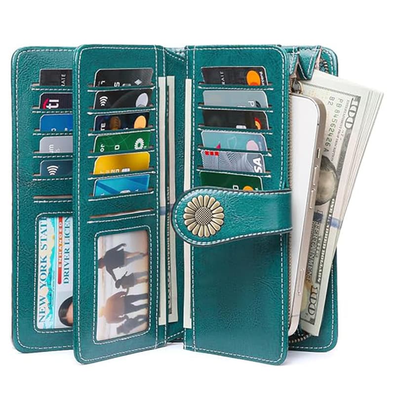 (Cross-border trading), anti-magnetic wallet, capacious bag, Korean style 5