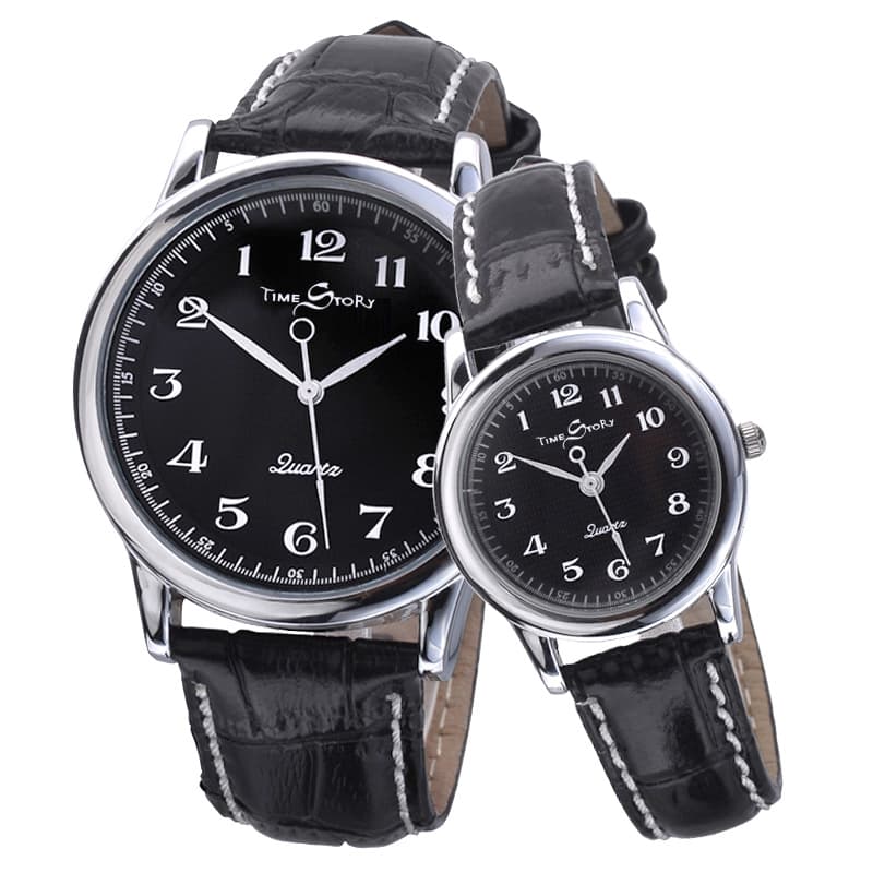 (Wholesale), creative quartz paired watches for men and women, watch, for beloved 5