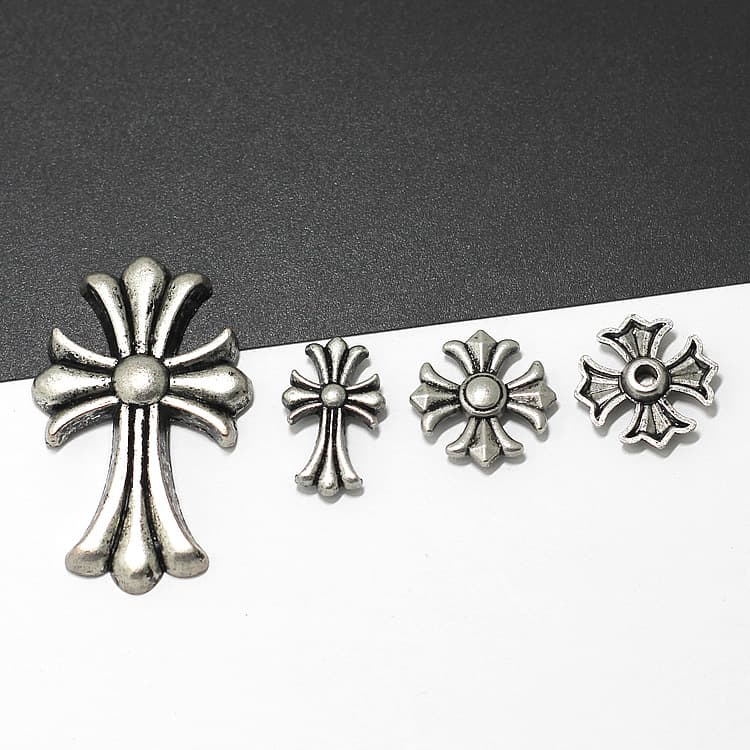 Spot small batch of Anu button hidden silver rivet jacket decorative buckle female jeans buckle leather bag button nail buckle 2