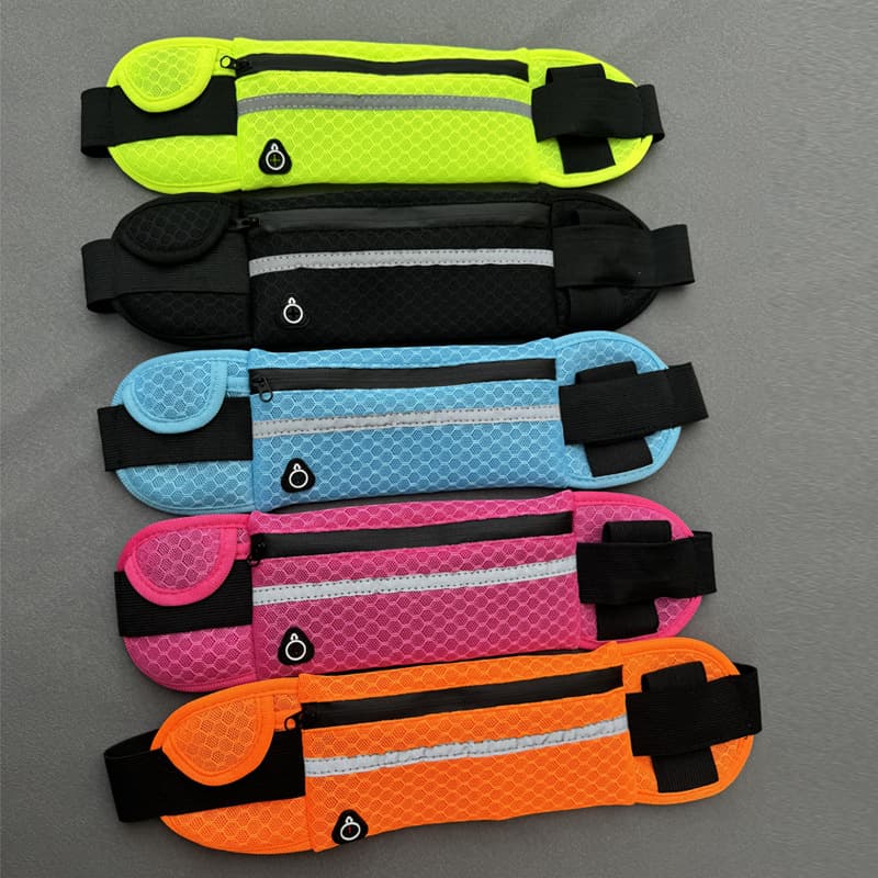 Travel sports belt bag, invisible sticker for gym, mobile phone, teapot 2