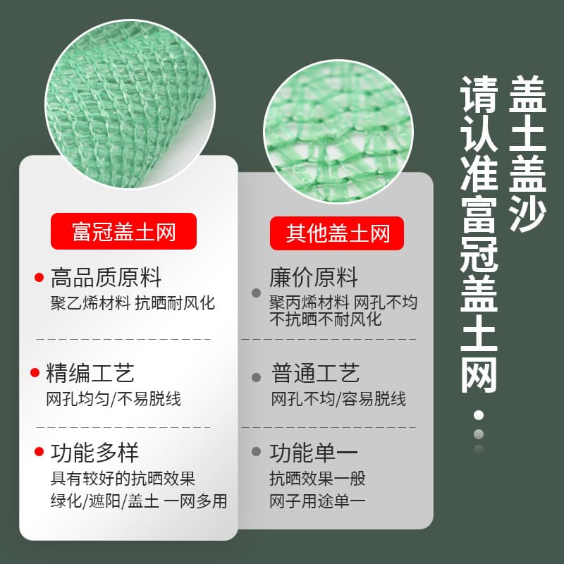 Factory spot green dust net construction site dense dustproof cover soil net polyethylene flat silk dustproof net 3