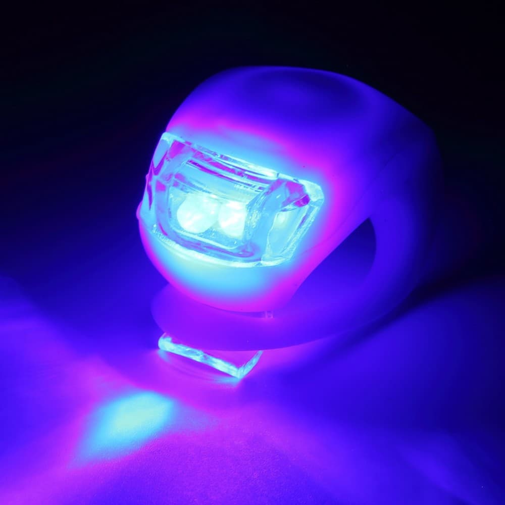 Frog lamp, bike, silicone headlights, mountain equipment with accessories gearboxed 3