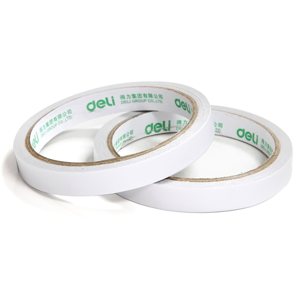 Deli 30401 Double -sided glue 12mm*10Y hot -melt cotton paper office supplies Furnishing sticky glue wholesale thickness 80um 2