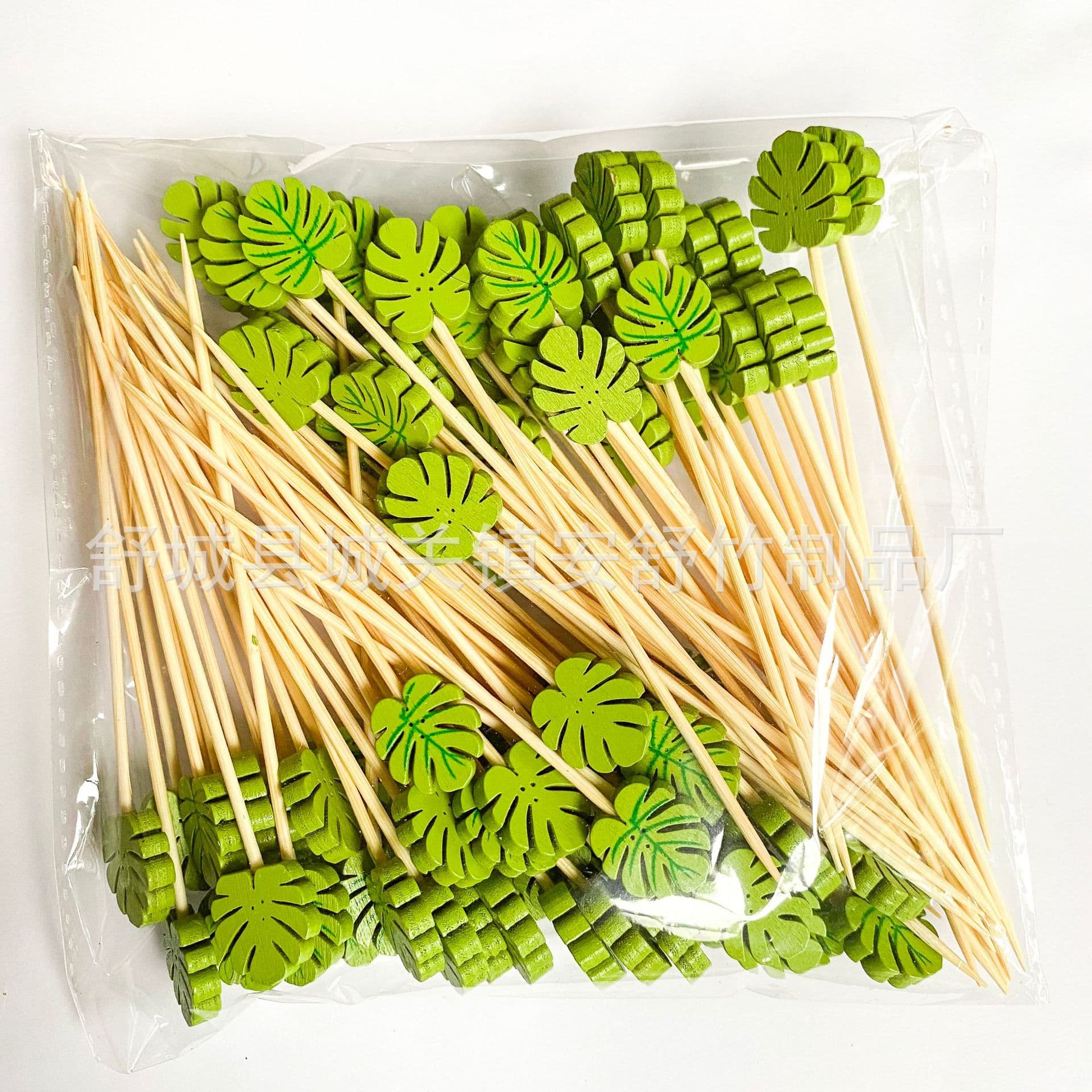100 branches/turtle back lobe Disted skewers, fruit signature fruit skewers, bamboo stick snacks signed bamboo foreign trade cross -border supply 5
