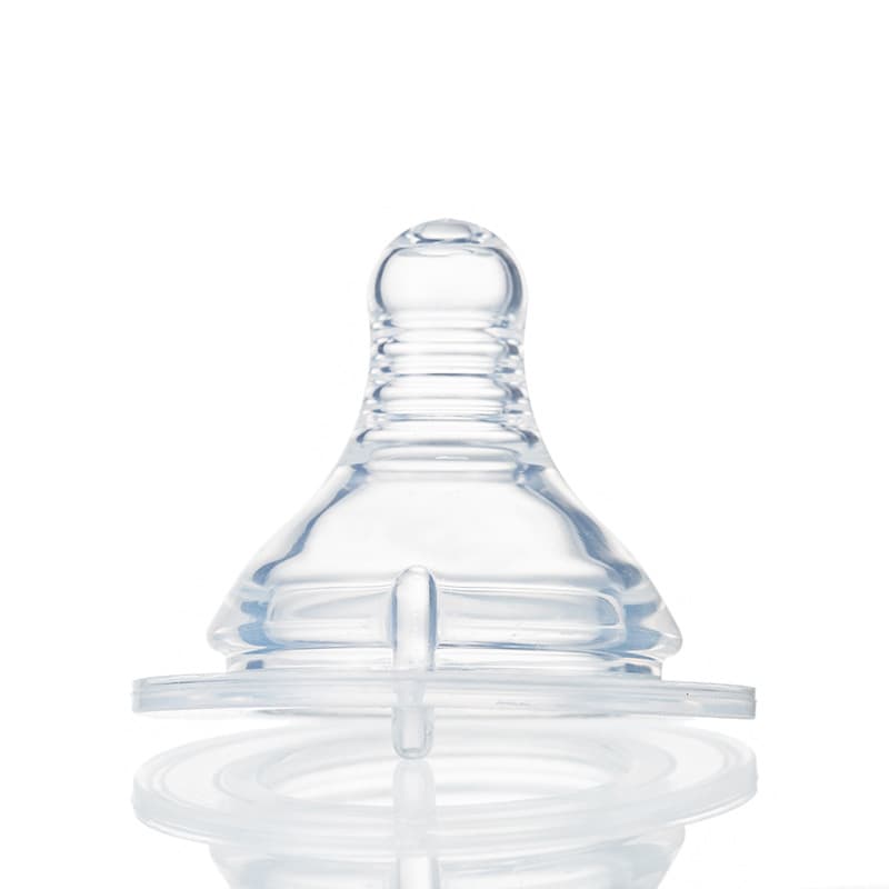 Children's Silicone Pacifier and Wide Neck Feeding Bottle Accessories 3