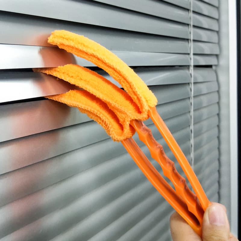 Car multifunctional gap brush car air -conditioning air outlet Clean beauty tool brush car, dust removal, louver window brush 4