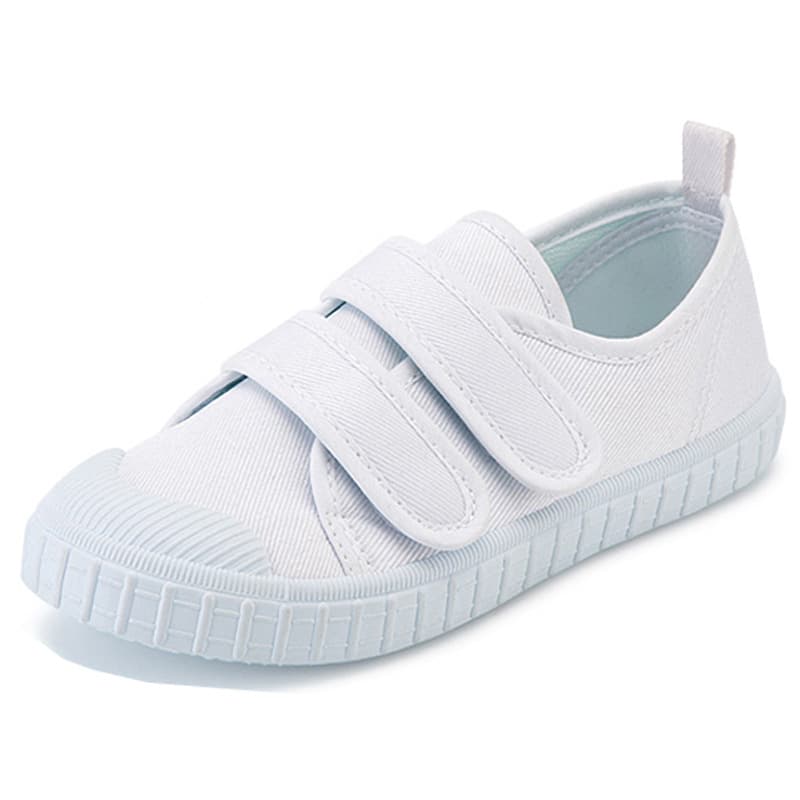 (Wholesale), autumn children's cloth espadrilles for early age, white sneakers, Spring/Fall 2026 model, plus size 5