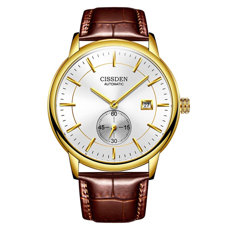 Men's ultra thin mechanical high quality waterproof mechanical watch, Switzerland, fully automatic, high-quality style 2