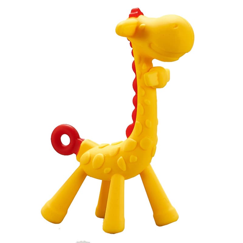 Children's silicone chewy teether, appeases toy, giraffe 2