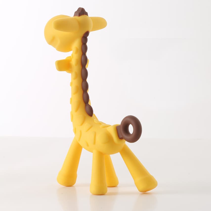Children's silicone chewy teether, appeases toy, giraffe 3