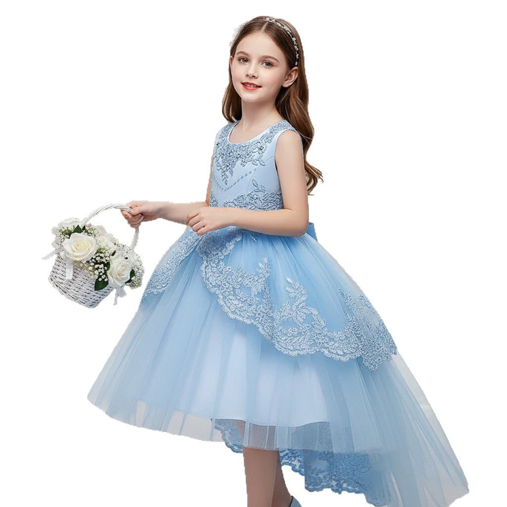 (Cross-border trading), (Wholesale), girl's skirt, evening dress, princess style, tulle 5