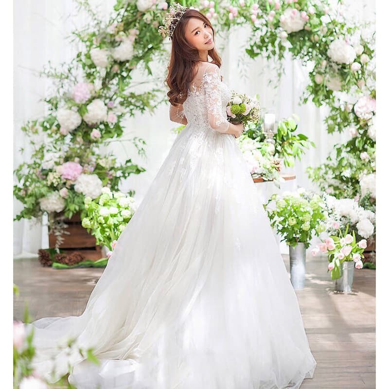Wedding dress, for teenagers, European style, french style 3