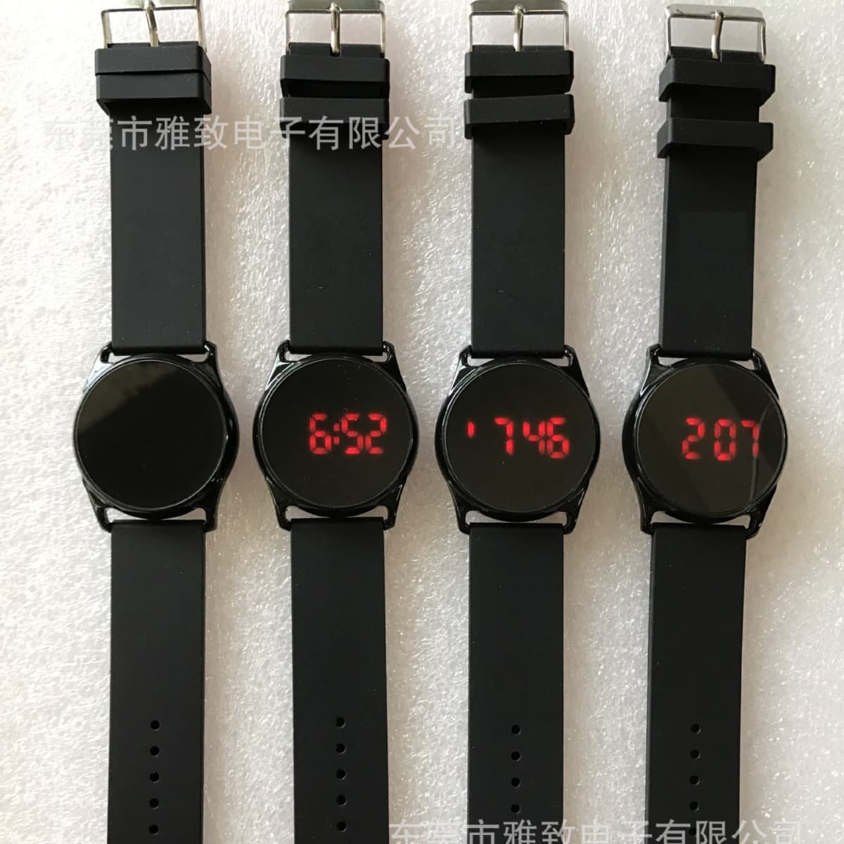 Apple, silicone fashionable electronic watch, 2023, style 4