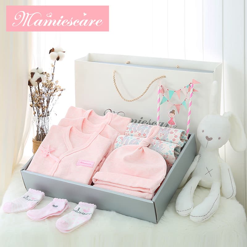 Children's autumn summer set for new born, gift box, Birthday gift 1