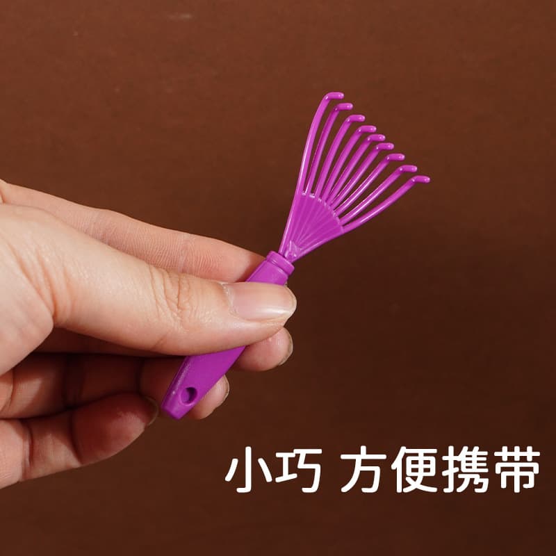 Pet brush rake plastic curly comb, clean paws, claws claw cleaner cleaning and cleansing tool 2