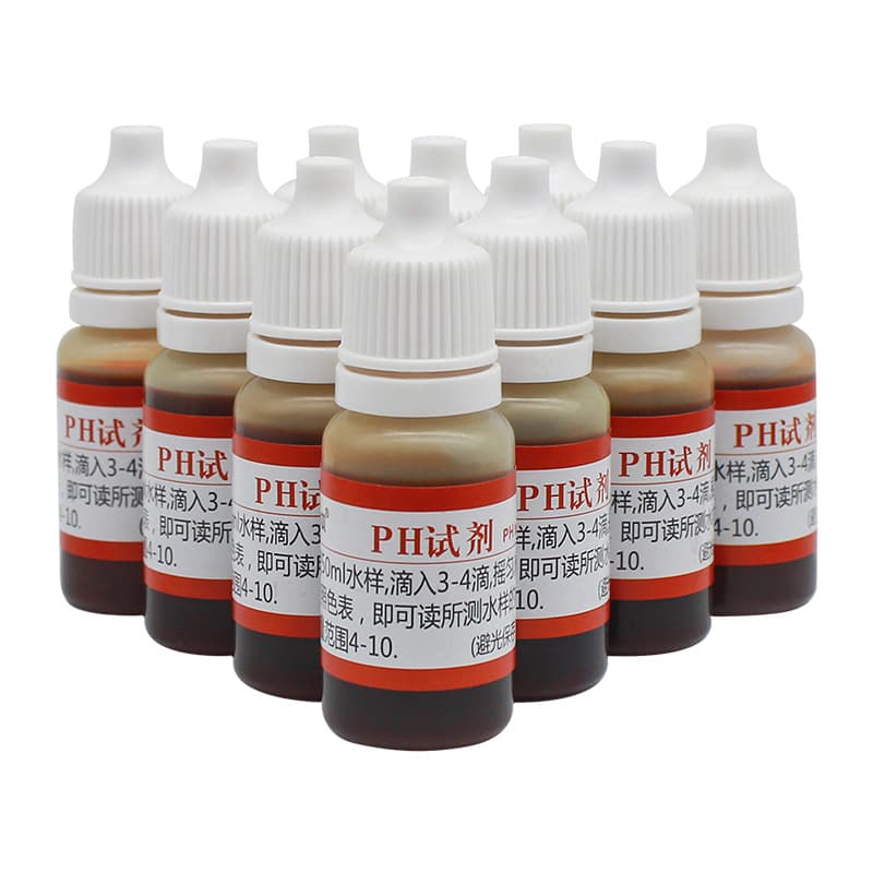 PH acid and alkali quality test reagent water purifier water purifier water residual chloride house high -precision water measurement water test solution 5