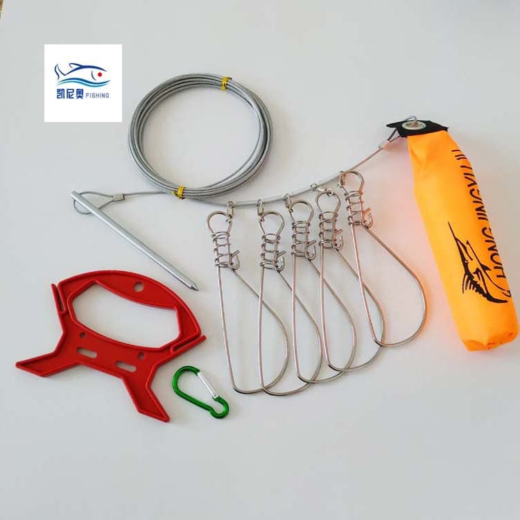 Steel wire with accessories stainless steel for fishing 4