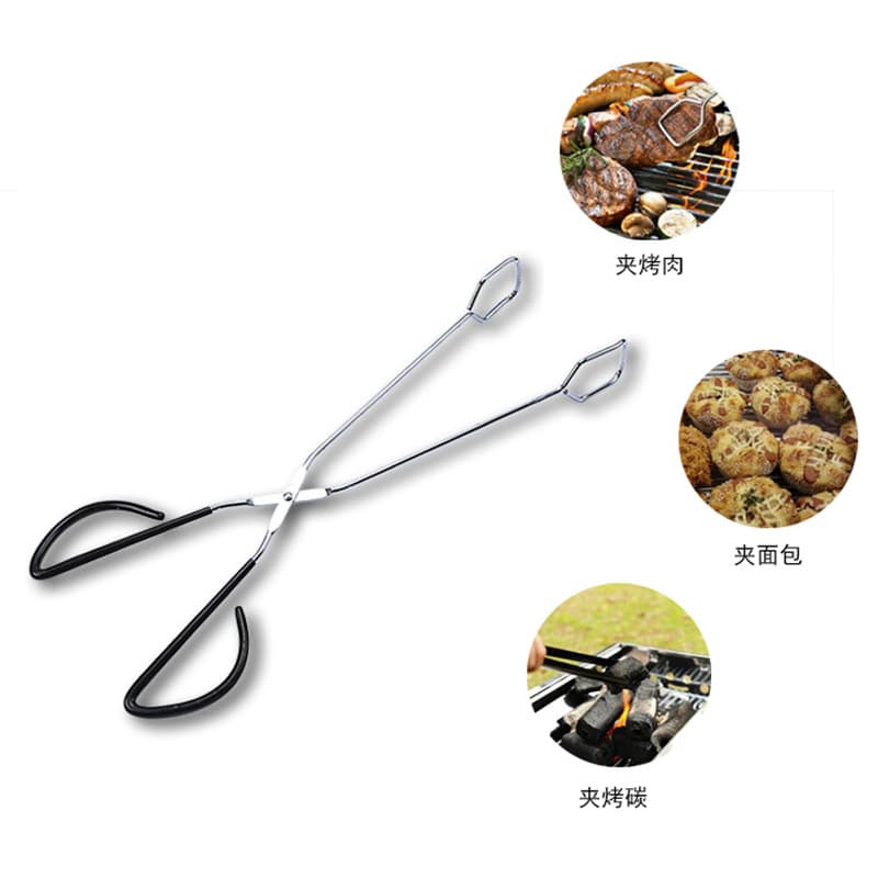 41CM Manufacturer Wholesale Carbon Clip Food Clip Food Clip Bread Clip BBQ Clip Multi-purpose Clip BBQ BBQ Tools 4